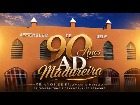 CULTO DE CELEBRAÇÃO DOS 90 ANOS (SÁBADO)  - ASSEMBLEIA DE DEUS EM SÃO JOSÉ DE UBÁ- #aovivo