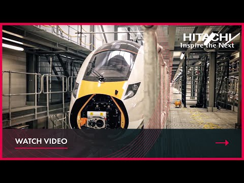 Hitachi unveils first UK built Intercity Express Train