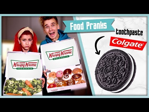 TRYING THE BEST FOOD PRANKS