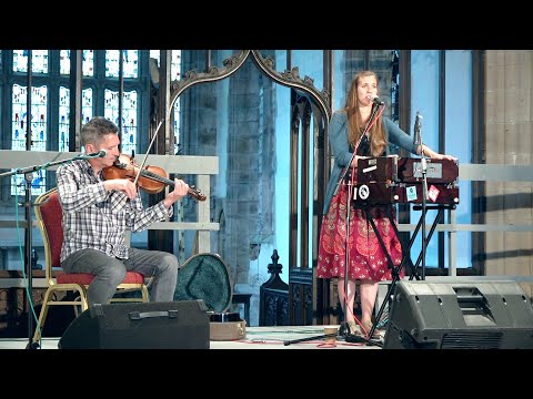 Jenny Sturgeon Trio perform "Selkie" folk song during concert in St Margarets, Braemar, Scotland