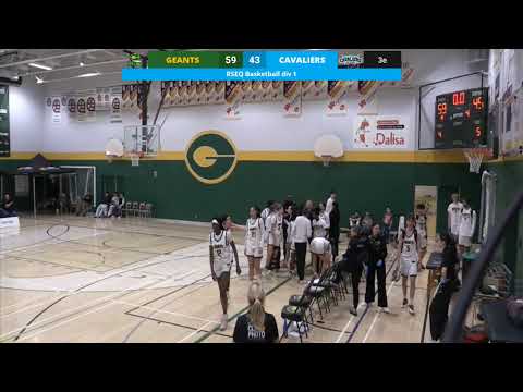 RSEQ Basketball feminin 🏀  Ch.-St-Lambert @ Saint-Jean [2025-11-28]