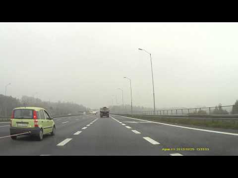 Holowanie na autostradzie