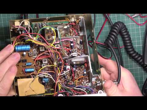 York JCB863 CB27/81 UKFM CB radio -  Extensive demodification & alignment