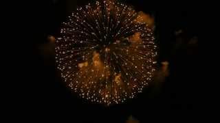 preview picture of video '氷見花火大会2014(芸術花火)Himi fireworks'