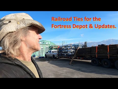 Railroad Ties for the Fortress Depot & Updates
