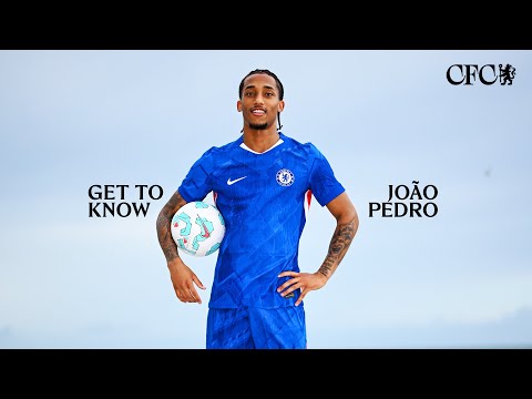 JOAO PEDRO | First Interview in Blue 🔵 | New Signing | Chelsea FC