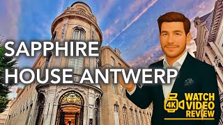 Sapphire House Antwerp - 4K video tour of one of Antwerp's oldest hotels