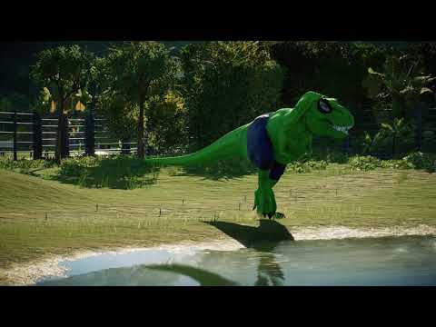 INDOMINUS REX vs INDORAPTOR vs RAPTOR SQUAD - Jurassic World Evolution 2 Gameplay