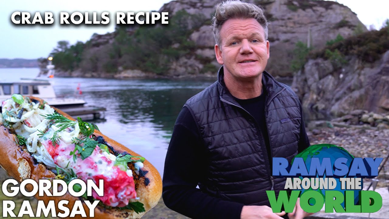 Gordon Ramsay's Quick Grilled Crab Rolls Recipe