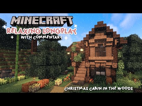 Cozy Christmas Cabin Minecraft Longplay