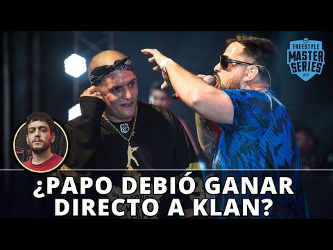 ¿PAPO DEBIÓ GANAR DIRECTO A KLAN? - FMS ARGENTINA 2022 J9