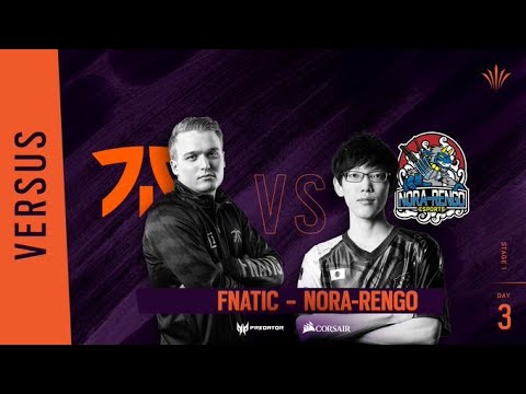 Fnatic vs Nora-Rengo // Rainbow Six APAC North Division - Playday #3