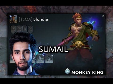 SUMAIL - MONKEY KING - SAFELANE | DOTA2 GAMEPLAY