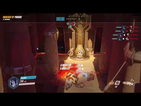 Widowmaker DESTROYS Enemy Team Quad Kill and Kiss