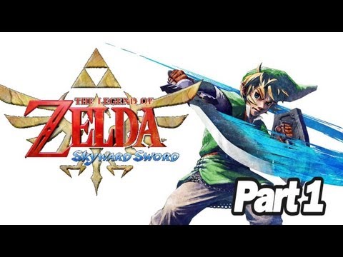 Legend of Zelda Skyward Sword Walkthrough - PT. 1 - The Legend Begins in the Clouds
