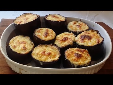 Eggplant stuffed with vegetables and minced meat - Berenjenas rellenas de verduras y carne picada