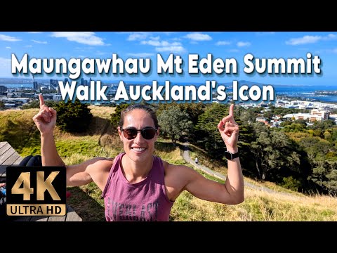 Experience Maungawhau: Walking the Summit of Mount Eden (4K POV)