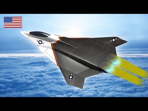 The US Reveals the Sophistication of the 6th Generation NGAD Fighter Jet