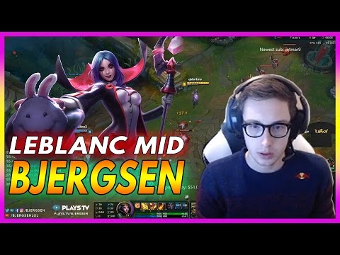 LEBLANC AFTER NERFS - Bjergsen Stream Highlights