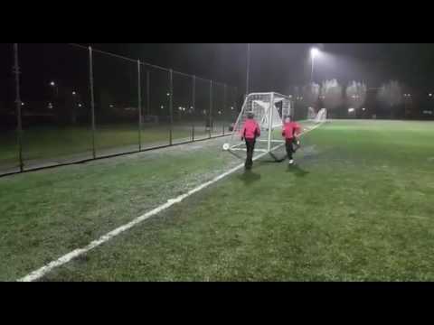 Laatste training Wieldrecht JO13-1