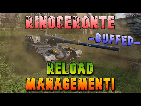 Rinoceronte Reload Management! -Buffed- ll Wot Console - World of Tanks Modern Armor