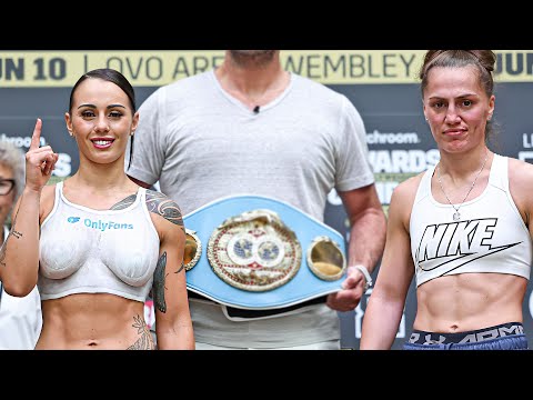 GIRL POWER! Johnson vs Scotney, Hughes vs Healy • FULL WEIGH-INS & FACEOFFS • DAZN Boxing