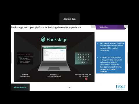 CNCF On demand webinar: Developer Experience Platform- Backstage.io