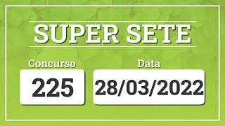 Capa de SUPER SETE 225
