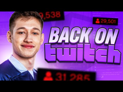 I'M BACK ON TWITCH!! - Stream Highlight | OG Mantuu