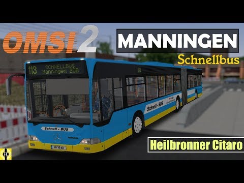 OMSI 2 [60 FPS] - MANNINGENs cooler SCHNELLBUS - Let's Play Omsi 2 [#373]