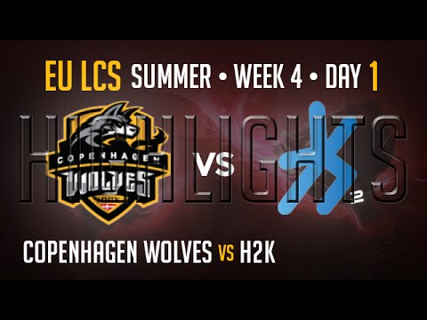 Copenhagen Wolves vs H2K HIGHLIGHTS | Week 4 EU LCS Summer Split 2015 S5 | CW vs H2K W4