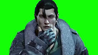 Tekken 8 Dragunov intro green screen