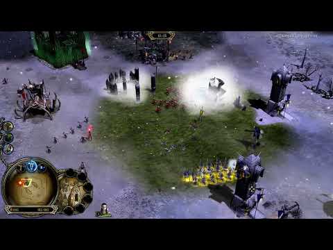 LOTR BFME2 ROTWK 2.02 v8.4.0 - Brutal AI - Elves VS Mordor - Mount Gram