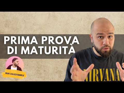 Tre consigli per la PRIMA PROVA di maturità!