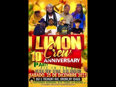 Limon Crew Party Bronx NY 12/25/21 BY NgLove TheBregador