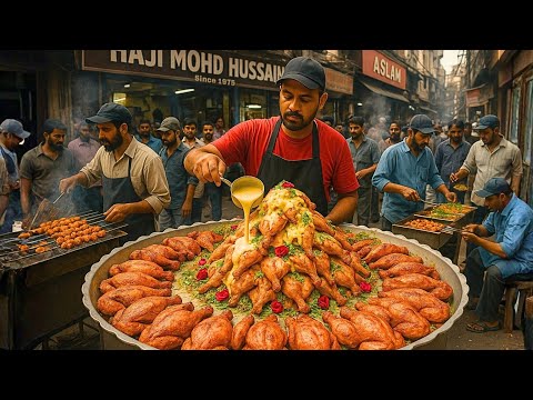 Delhi Street Food Heaven 🇮🇳 | Pav Bhaji, 10-Egg Omelette, Tandoori Chicken, Nutri Kulcha & MORE!