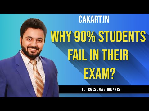Why 90% Students Fail in their Exam?