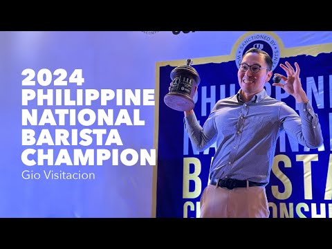 2024 Philippine National Barista Champion - Gio Visitacion
