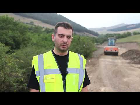 სოფელ საფარლოდან ქალაქ დმანისამდე მისასვლელი გზის რეაბილიტაცია მიმდინარეობს