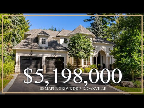 $5,198,000 - The Perfect Balance Of Luxury And Familial Warmth - 185 Maple Grove Drive, Oakville