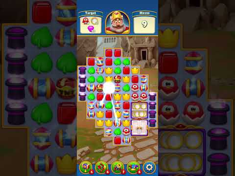 Statisfying Destroy Royal Match Level 2424 #games #royalmatch #music #short #statisfying #destroy