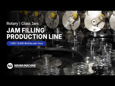 navan machine Bottle Jam Sauce Honey Production Line video