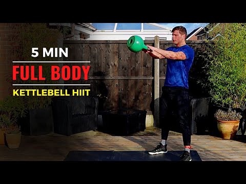 Advanced 5 min Kettlebell HIIT / No Repeat Finisher 2