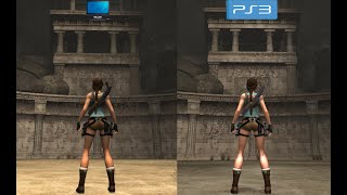 Lara Croft Tomb Raider Anniversary PS3 vs PC - Comparison