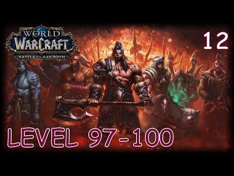 WOW WOD #4 (Battle For Azeroth Pre-Release Play) Play NIGHTBORNE MONK Gameplay Part 12 Level 97-100
