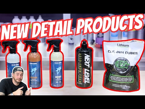 BRAND NEW CAR DETAILING PRODUCTS | Next Level, Bling Sauce, Lithium