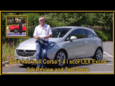 2014 Vauxhall Corsa 1,4 i ecoFLEX Excite 3-Türer | Testbericht und Probefahrt