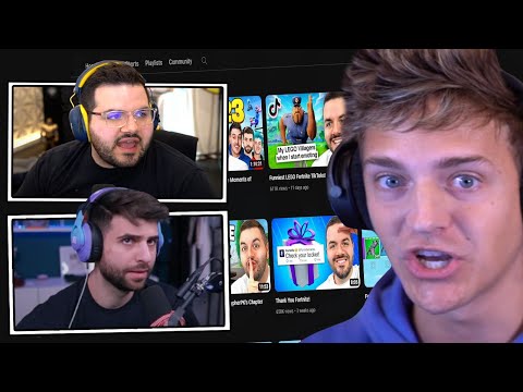 Ninja Calls Out SypherPK & CourageJD For FAKING Their YouTube Videos!