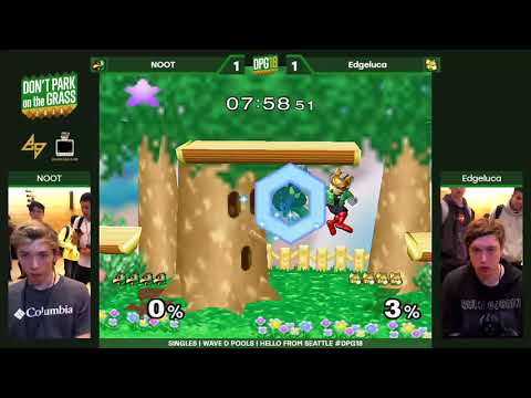 DPotG 2018 - Pools - (Falco) NOOT vs Edgeluca (Fox/Marth)