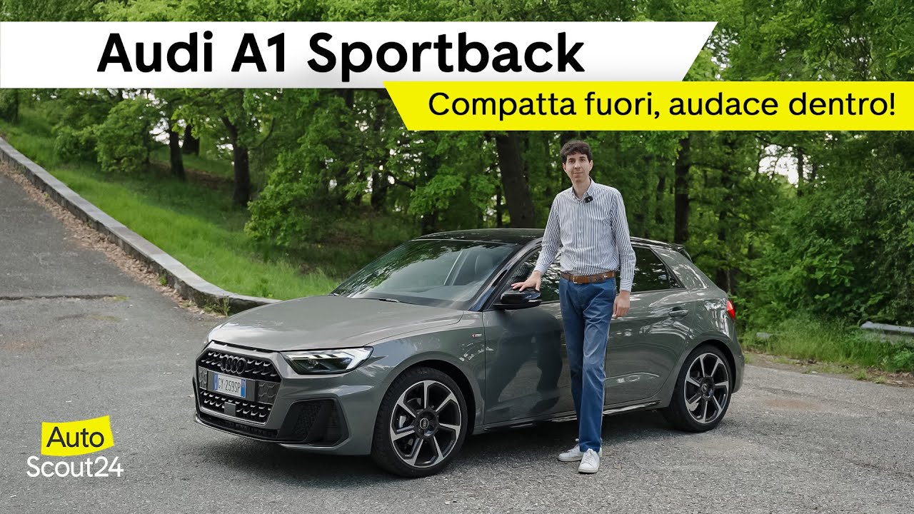 Prova Audi A1: compatta fuori, audace dentro